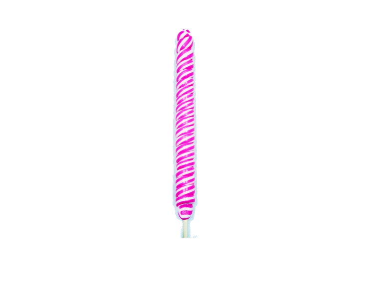 Krazy Twist<br> Cotton Candy Lollipop (11")