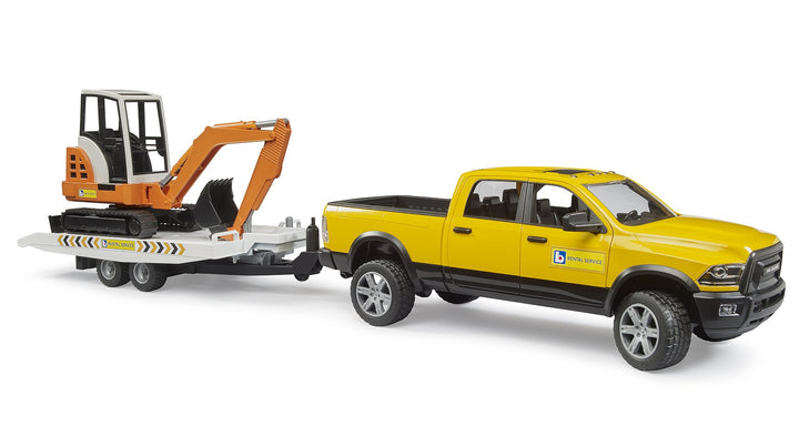 Bruder<br> Ram Rental Service<br> (with Mini Excavator)<br><u>[Local Pick Up Only]</u>