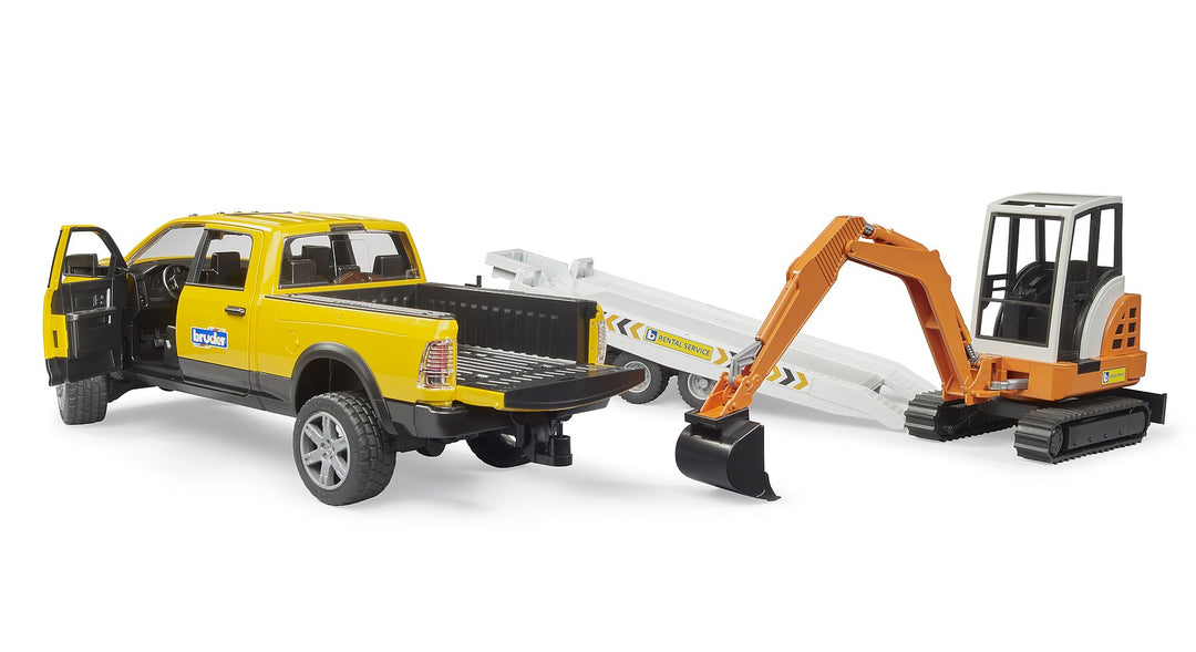Bruder<br> Ram Rental Service<br> (with Mini Excavator)<br><u>[Local Pick Up Only]</u>