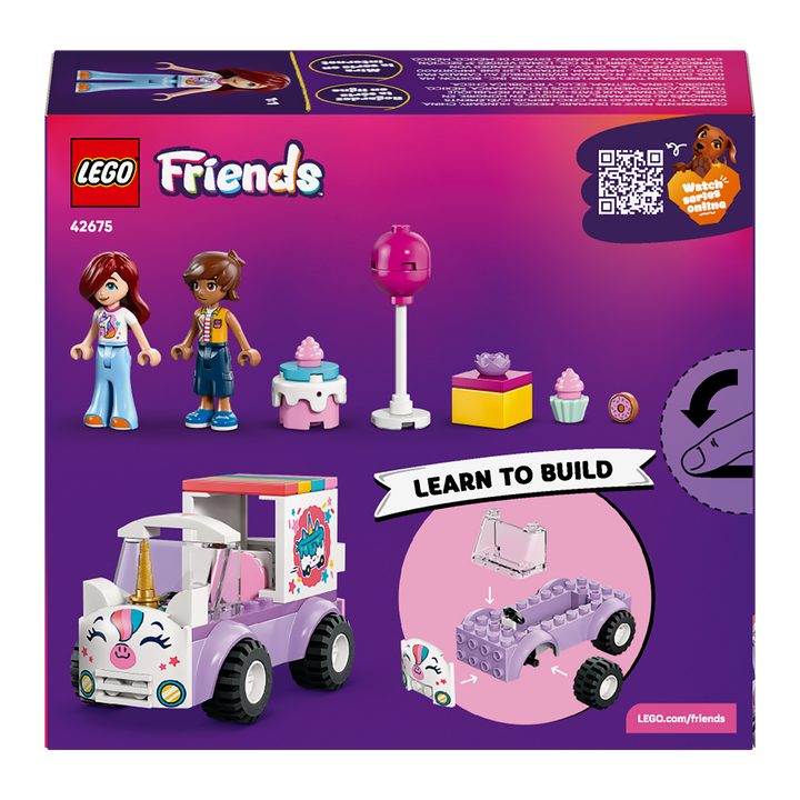 LEGO Friends<br> Unicorn Cake Car<br> 42675