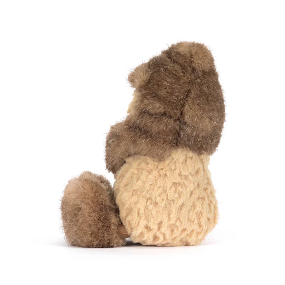 Jellycat<br> Amuseables Peanut<br> Yeti Outfit