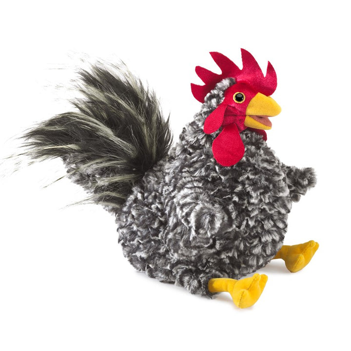 Folkmanis<br> Puppet<br> Barred Rock Rooster (12")