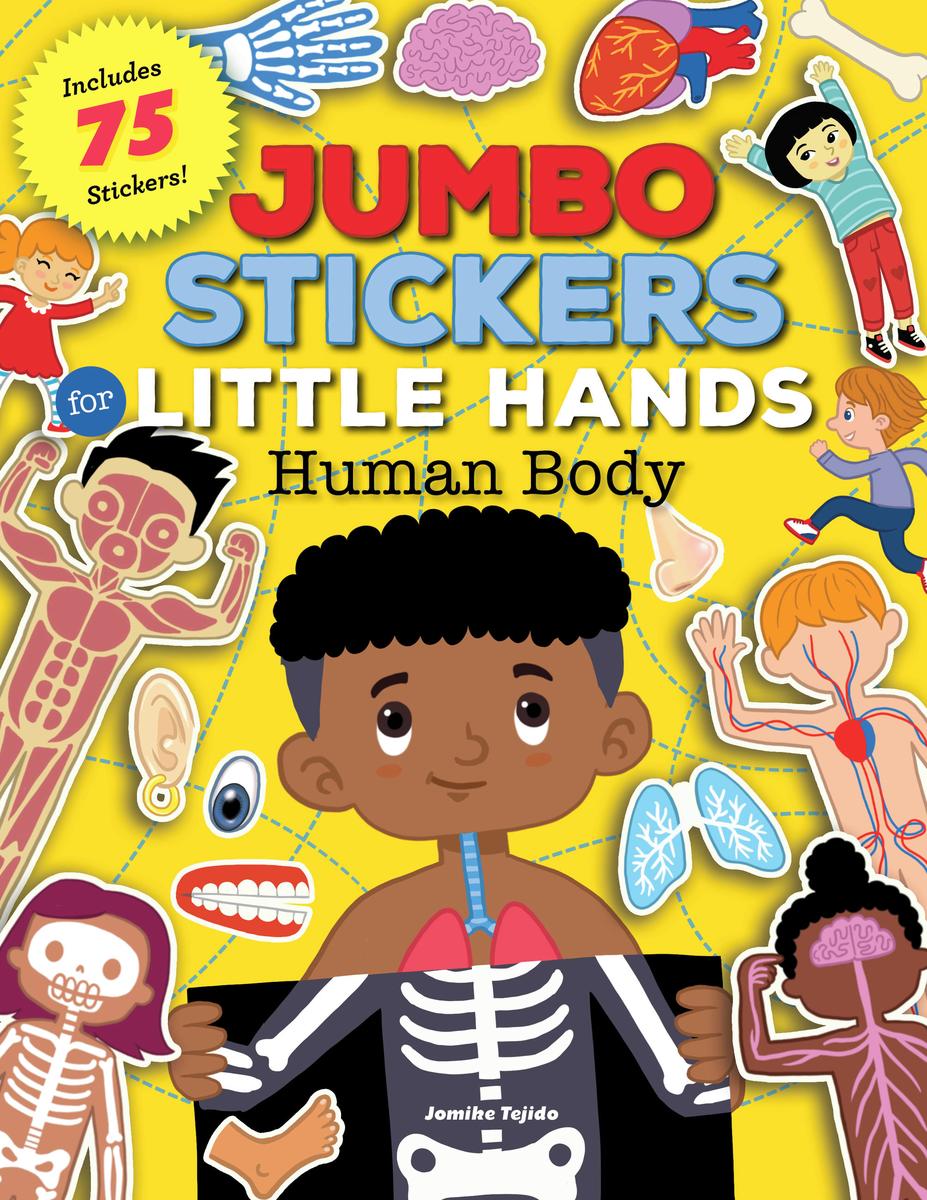 Jumbo Stickers for Little Hands:<br> Human Body