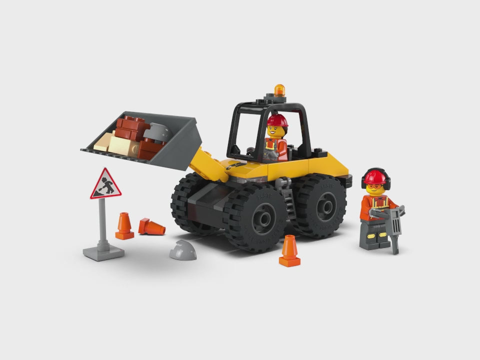 LEGO City<br> Yellow Construction Wheel Loader<br> 60450