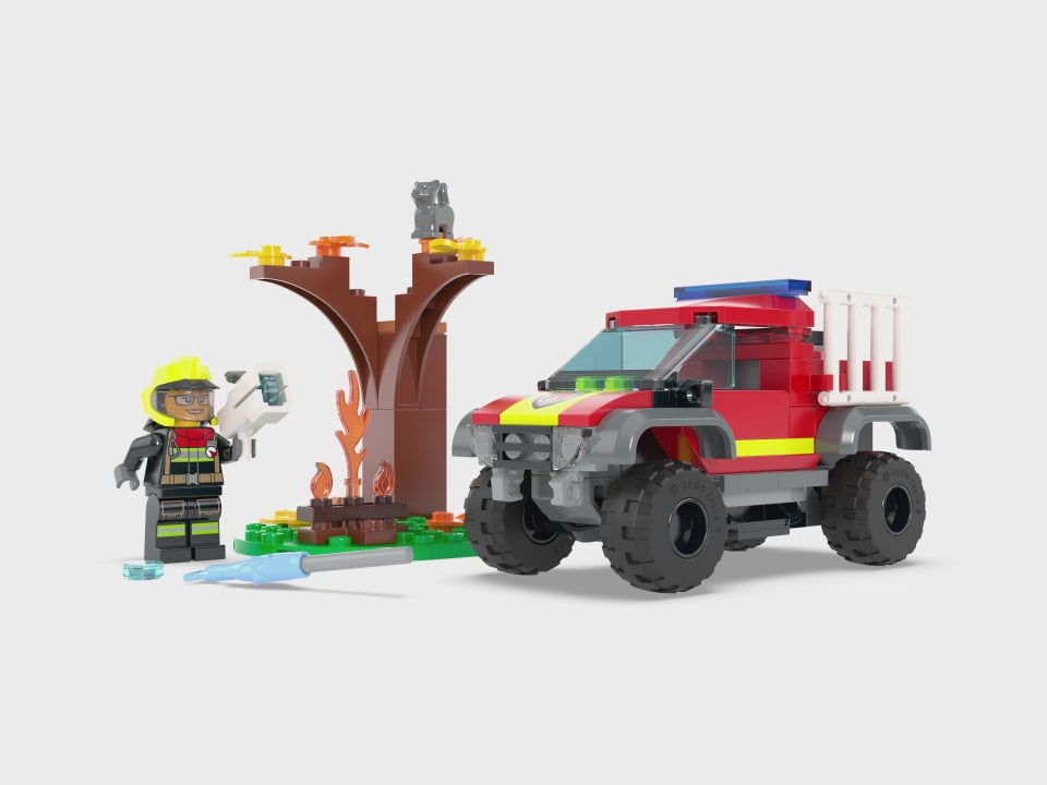 LEGO City<br> 4x4 Fire Truck Rescue<br> 60393