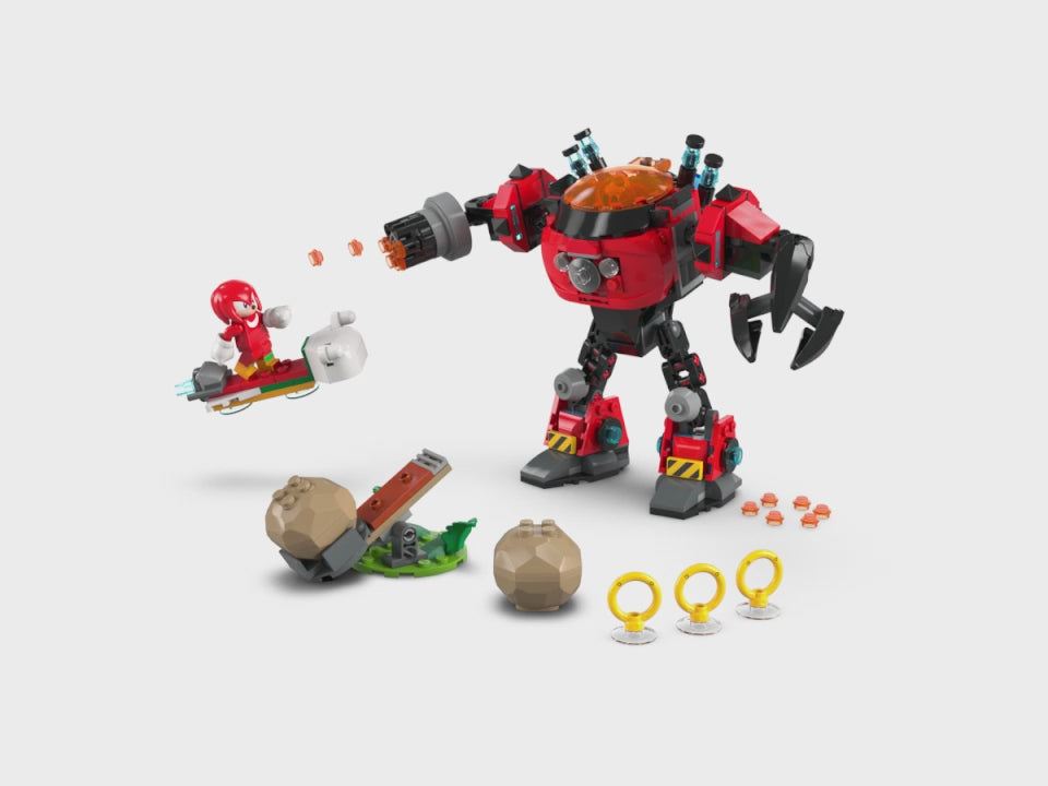 LEGO Sonic the Hedgehog<br> Knuckles vs. Dr. Eggman Egg Crusher Mech<br> 77005
