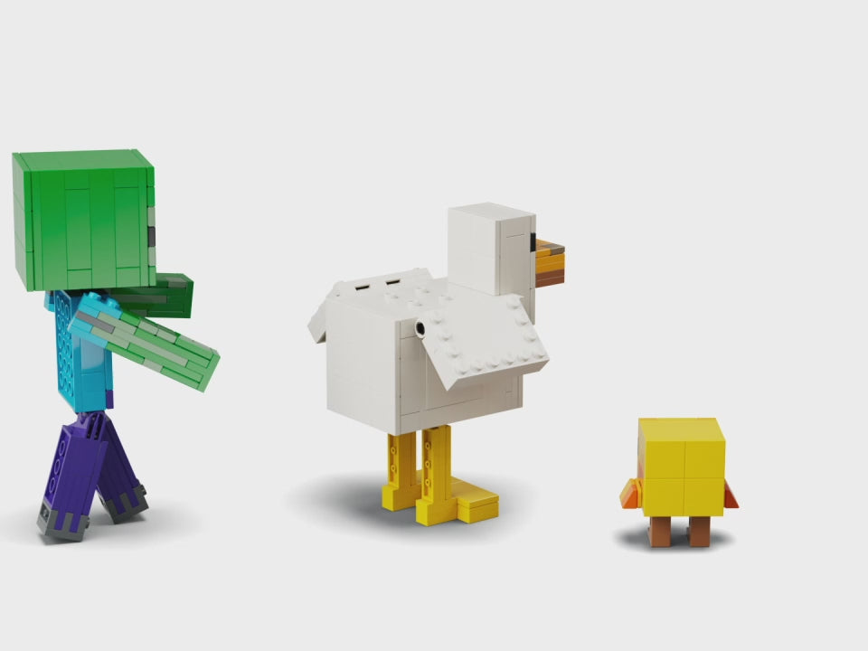 LEGO<br> Minecraft<br> Chicken Jockey<br> 21582