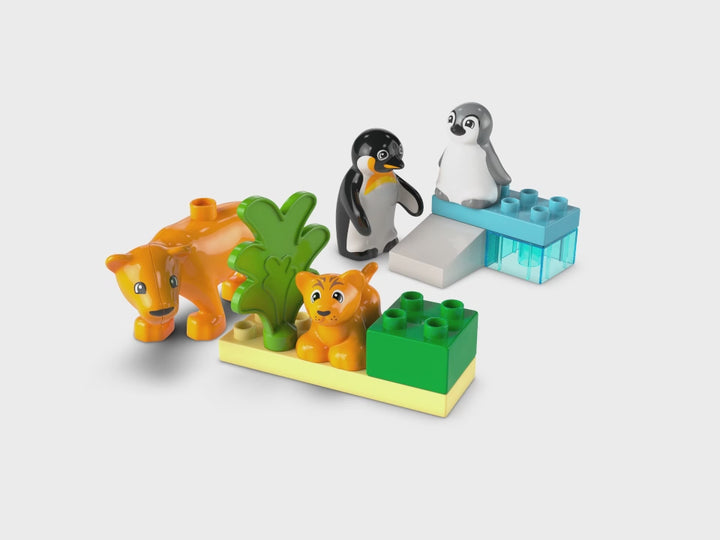 LEGO Duplo<br> Wild Animal Families: Penguins & Lions<br> 10442