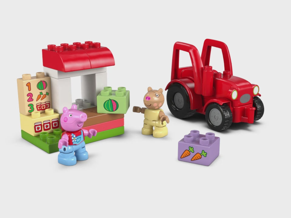 LEGO Duplo<br> Peppa Pig Tractor and Market<br> 10468