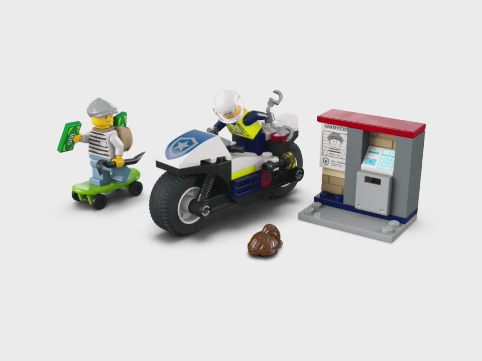 LEGO City<br> Police Motorcycle Chase<br> 60455