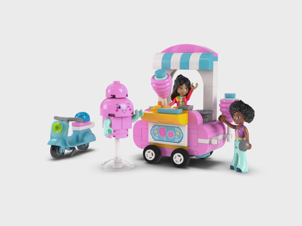 LEGO Friends<br> Cotton Candy Stand and Scooter<br> 42643