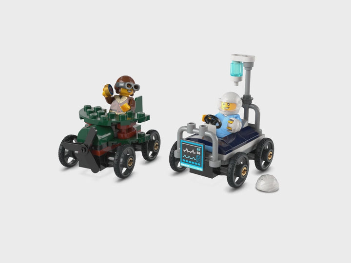 LEGO City<br> Airplane vs. Hospital Bed Race Car Pack<br> 60459