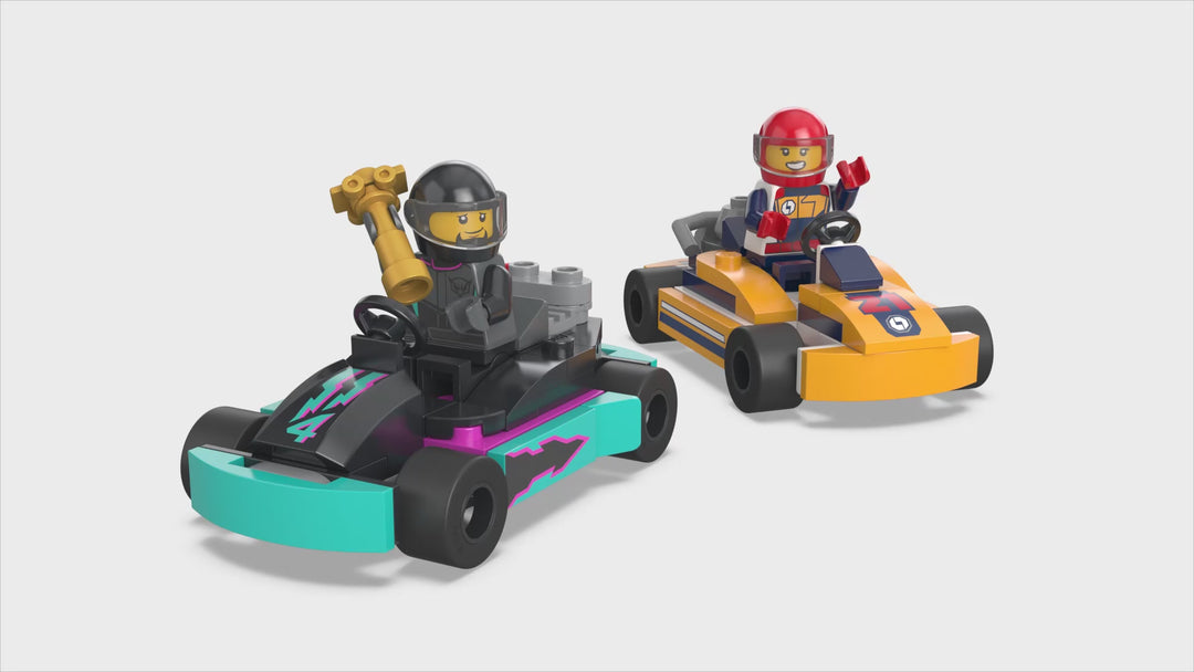 LEGO City<br> Go-Karts and Race Drivers<br> 60400
