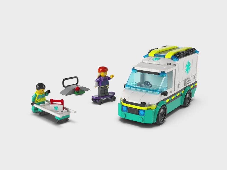 LEGO City<br> Emergency Ambulance<br> 60451