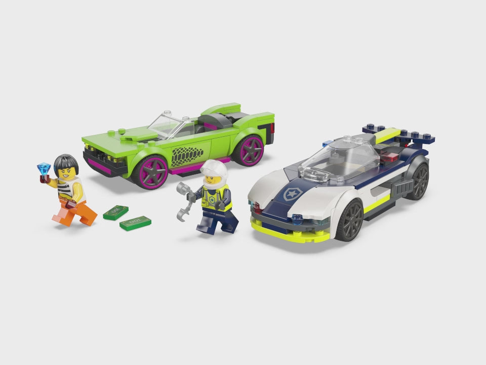 LEGO City<br> Police Car and  Muscle Car Chase<br> 60415