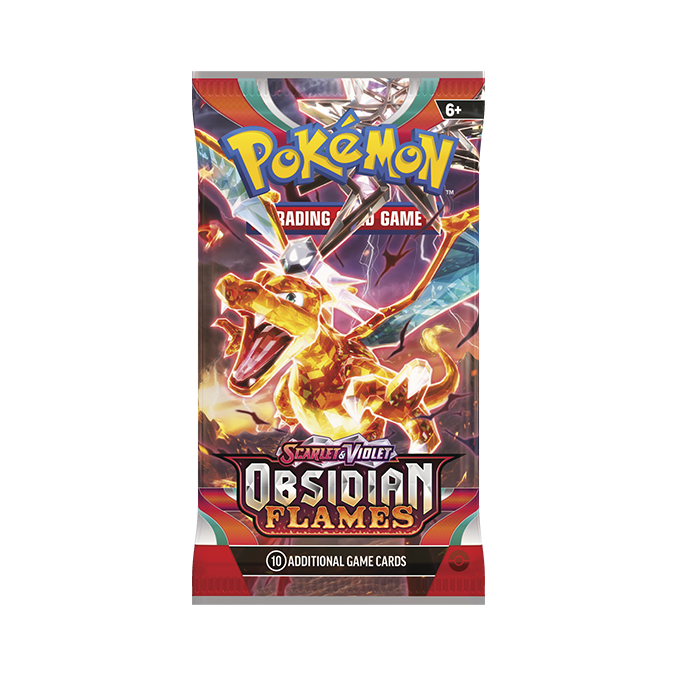 Pokemon Cards<br> Booster Pack<br> Obsidian Flames