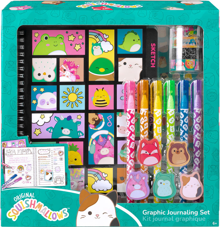 Fashion Angels<br> Graphic Journaling Set<br> Squishmallows