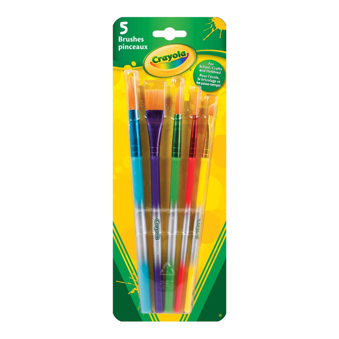 Crayola<br> Paint Brushes (5 Pack)