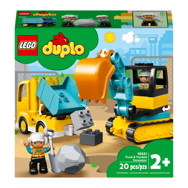 LEGO Duplo<br> Truck & Tracked Excavator<br> 10931
