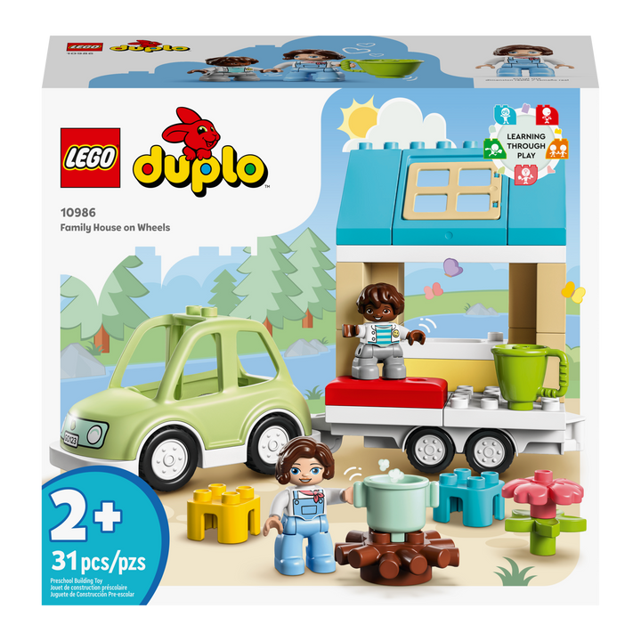 LEGO Duplo<br> Family House on Wheels<br> 10986