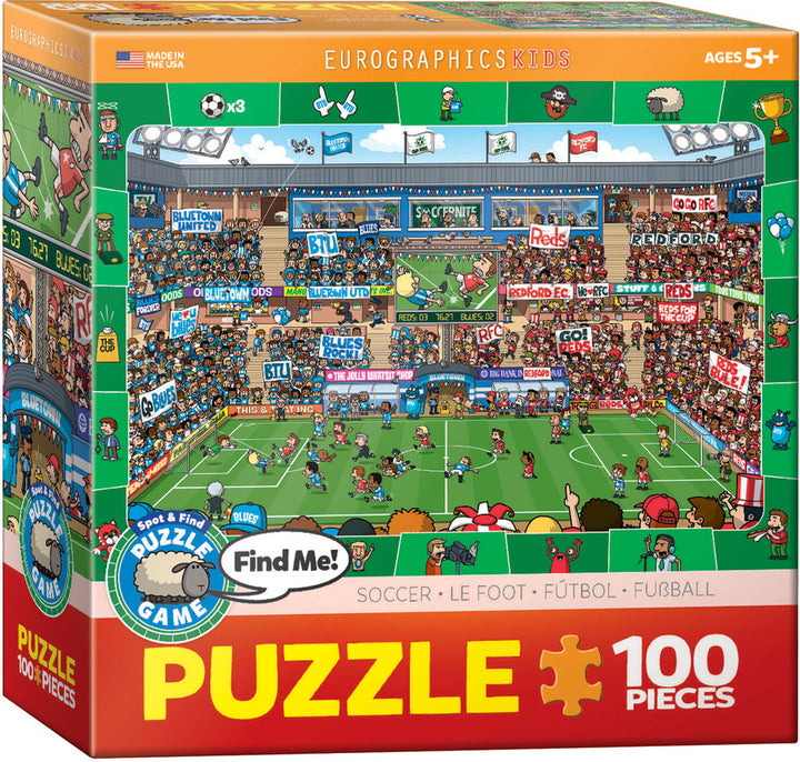 100 PC Spot & Find Soccer