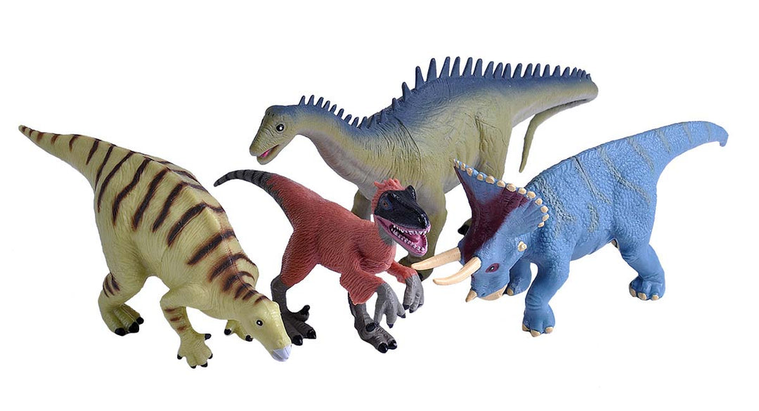 Wild Republic<br> Animal Collection<br> Dinosaurs<br> (4-Pieces)