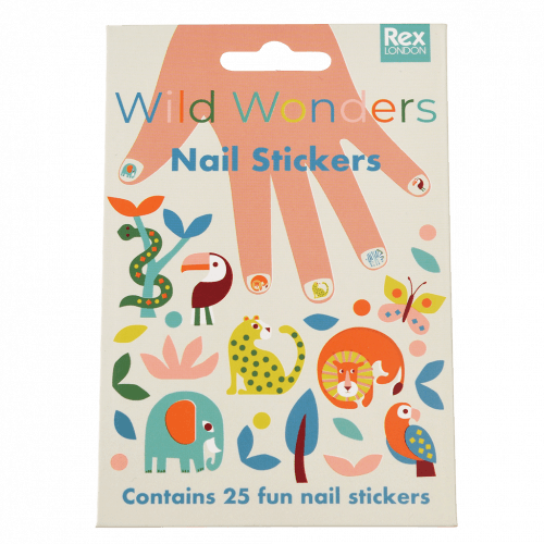 Nail Stickers<br> Rex London<br> Assorted