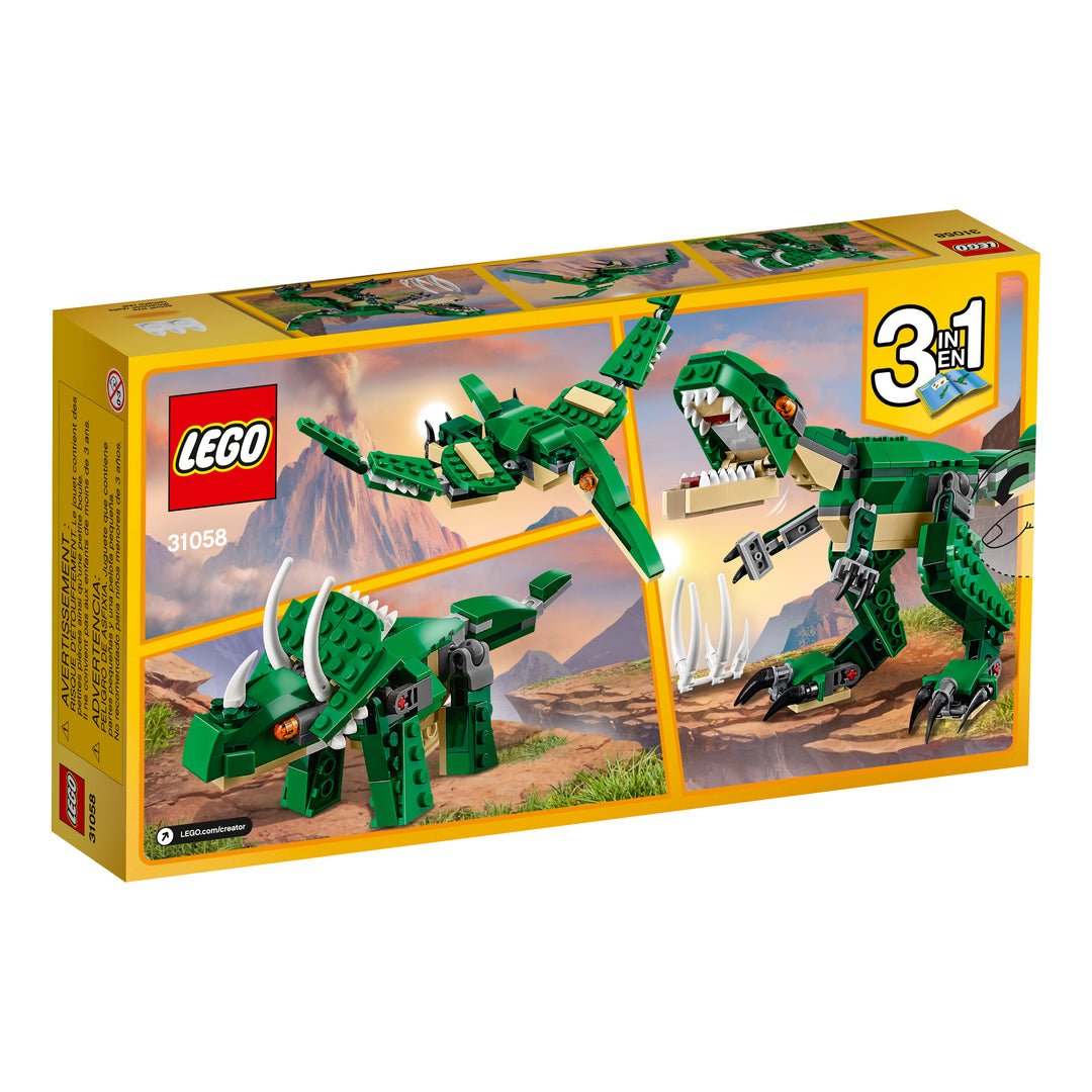 LEGO Creator (3-in-1)<br> Mighty Dinosaurs<br> 31058
