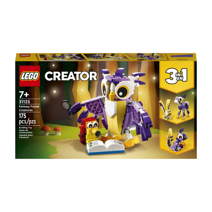 LEGO Creator (3-in-1)<br> Fantasy Forest Creatures<br> 31125