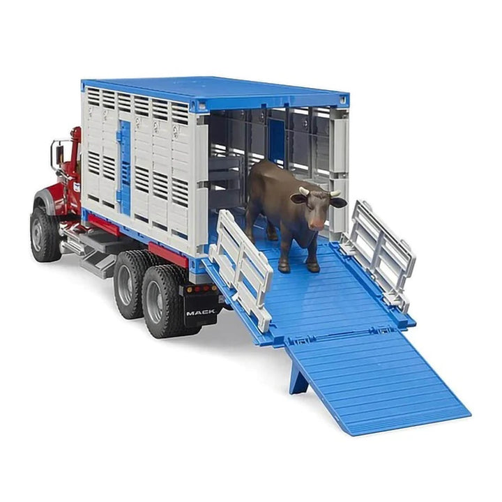 Bruder<br> Mack Granite<br> Cattle Transport With Cow<br> <u>[Local Pick Up Only]</u>