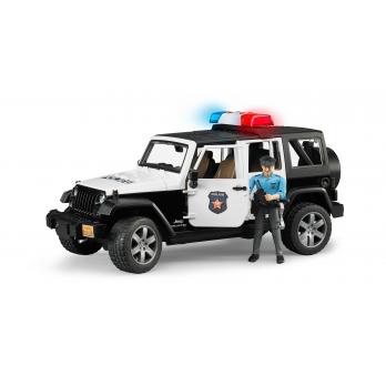 Bruder<br> Jeep Wrangler<br> Police Vehicle With Figure