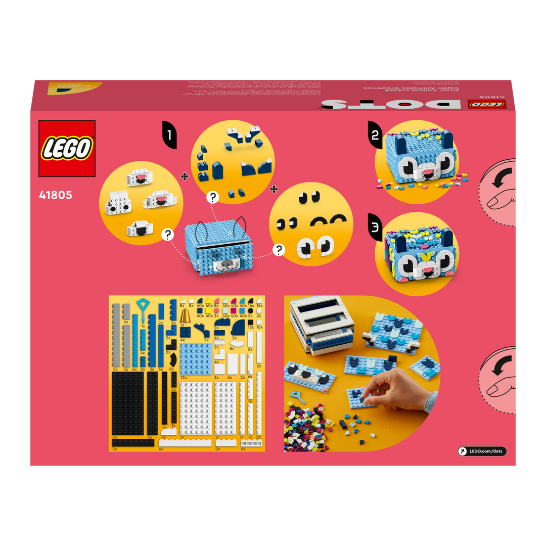 LEGO Dots<br> Creative Animal Drawer<br> 41805