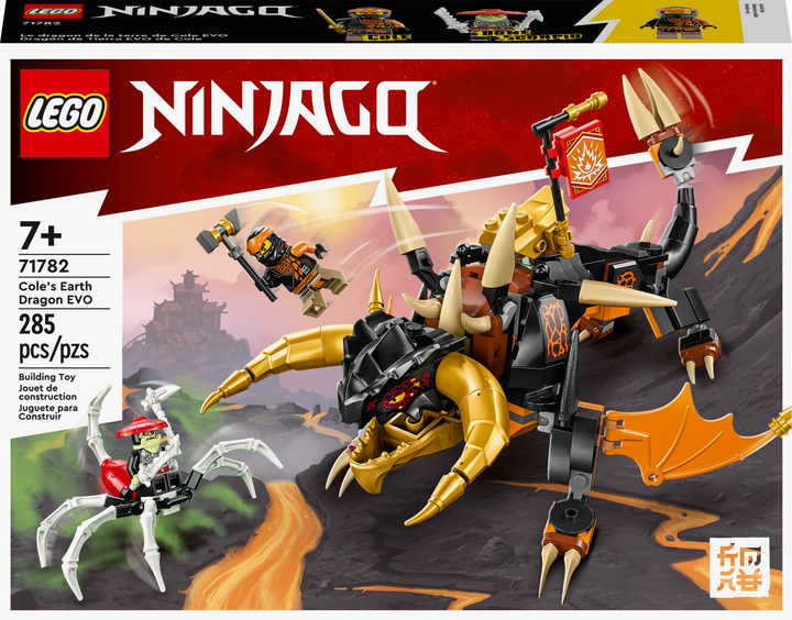 LEGO Ninjago<br> Cole's Earth Dragon EVO<br> 71782
