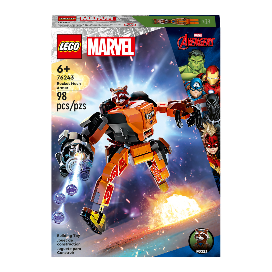 LEGO Marvel - Rocket Mech Armor - 76243