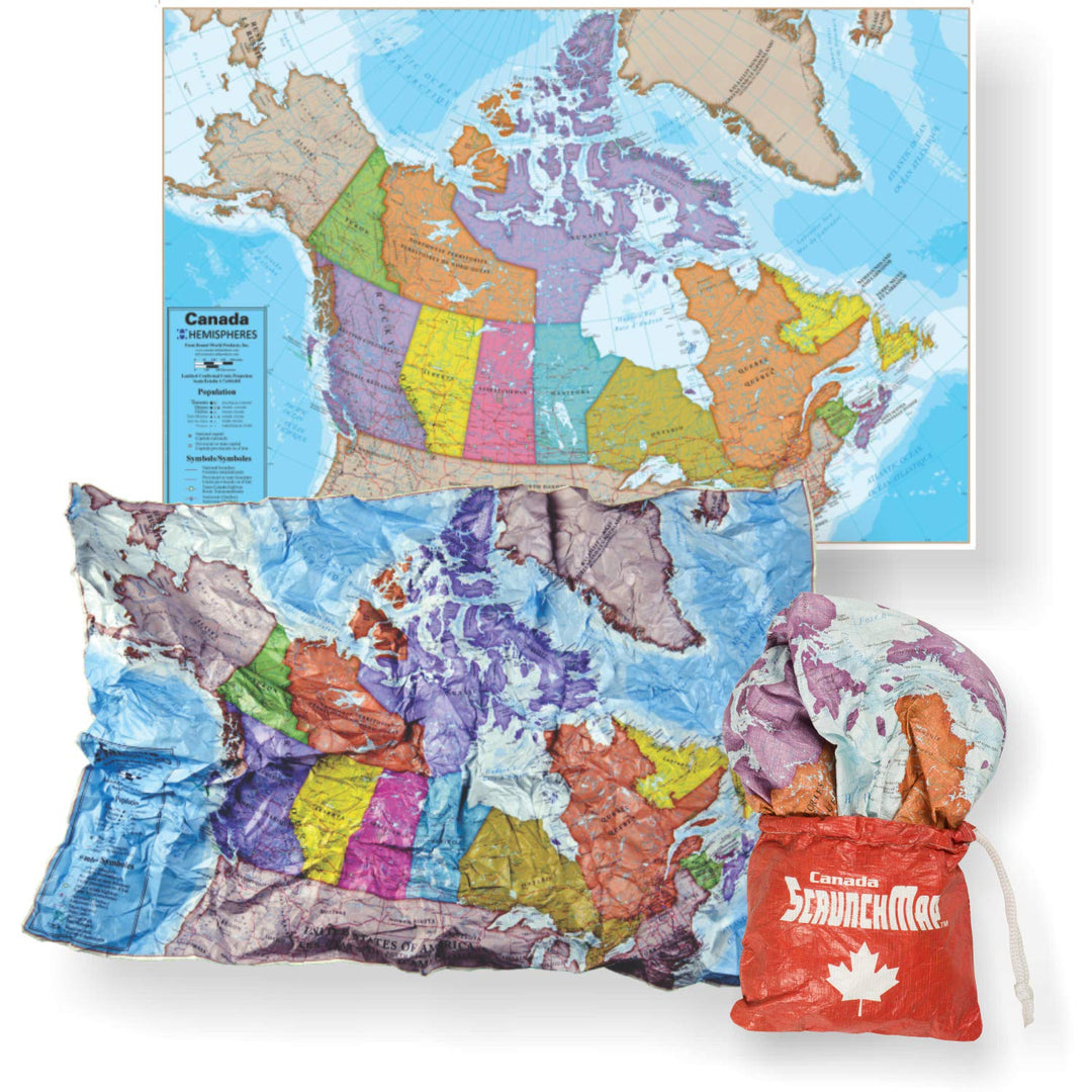 Scrunch Map<br> Canada
