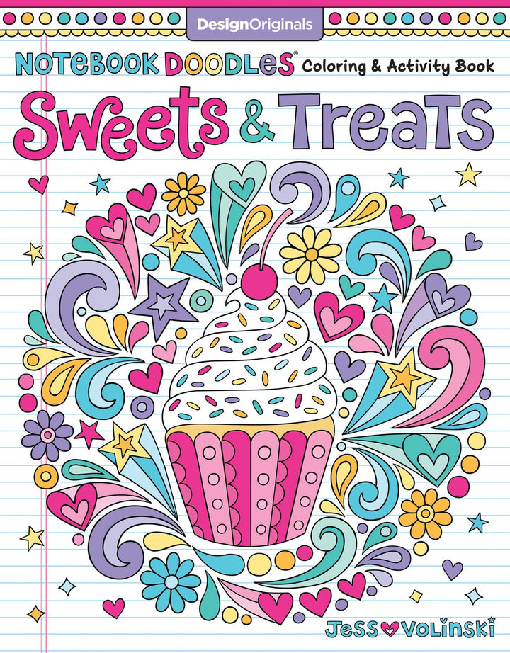 Activity Book<br> Notebook Doodles<br> Sweets & Treats