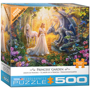 500 Pieces - Princess' Garden Puzzle