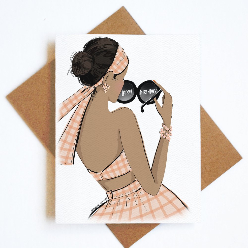 Greeting Card<br> eighty seventh ST<br> Happy Birthday
