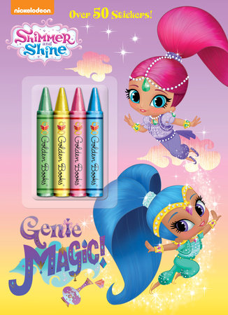 Colouring Book<br> Shimmer and Shine<br> Genie Magic