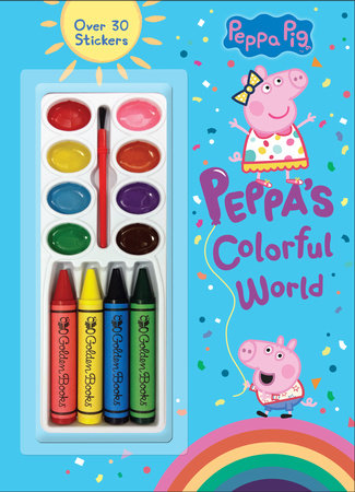 Colouring Book<br> Peppa Pig<br> Peppa's Colorful World