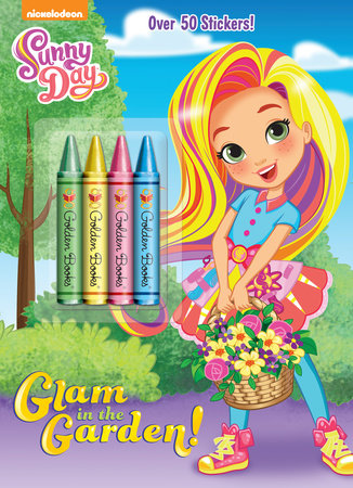 Colouring Book<br> Sunny Day<br> Glam in the Garden!
