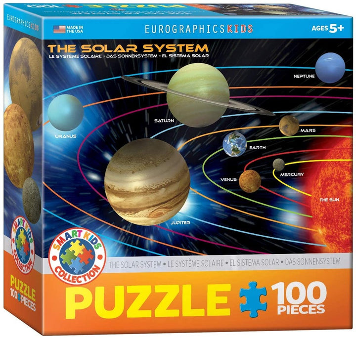 Jigsaw Puzzle<br> 100 Pieces<br> Solar System
