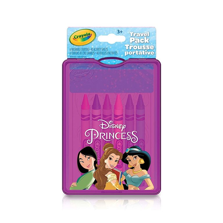 Travel Pack (with Crayons & Activity Sheets) - Princess