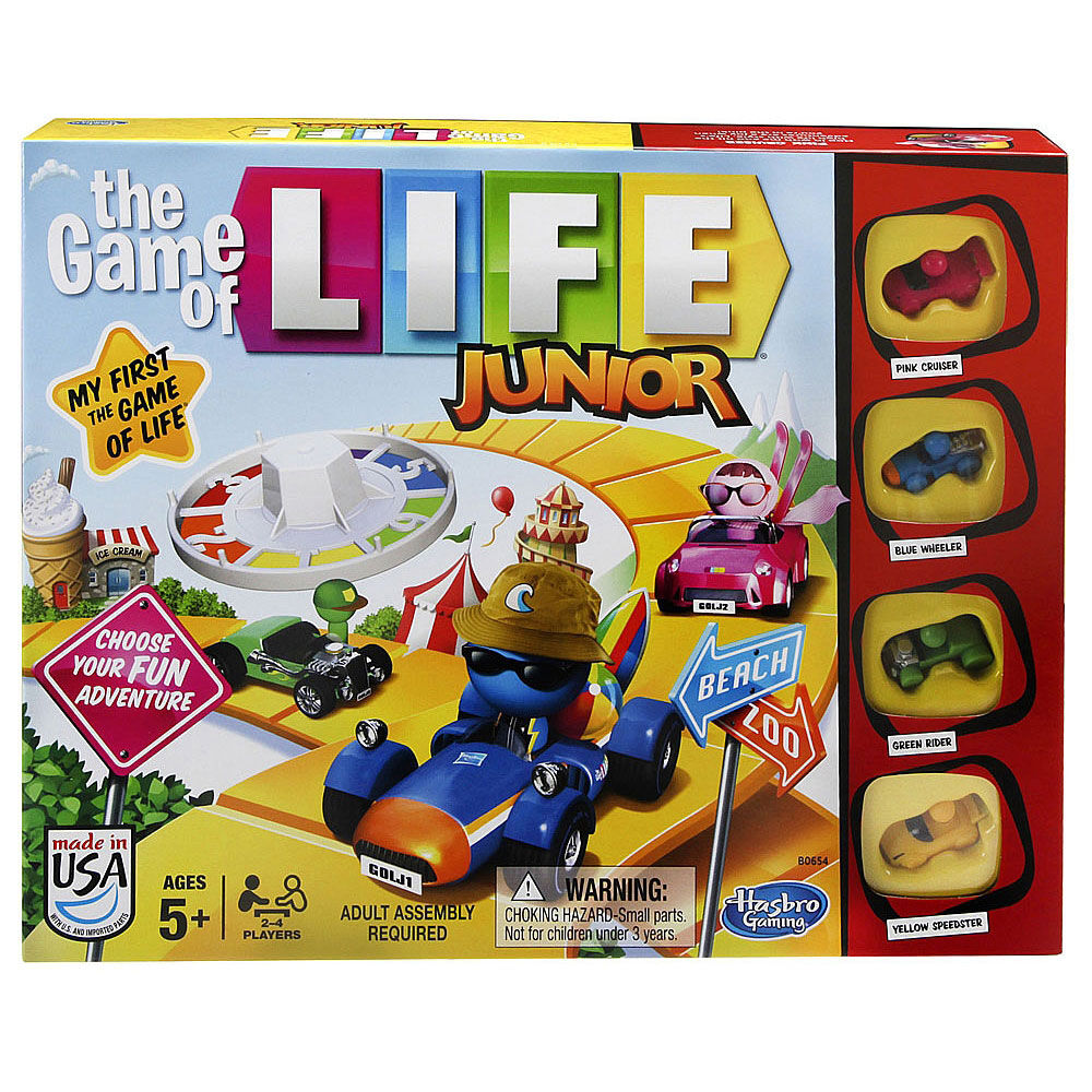 Board Game<br> Hasbro<br> The Game of Life Junior