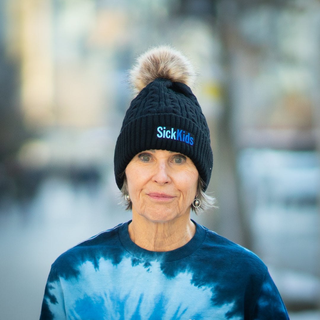Adult Toque<br>(Cable Knit w/ Pom Pom)