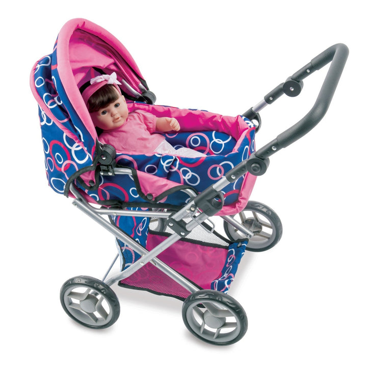 Doll Stroller<br> Adjustable (with Carry Cot)