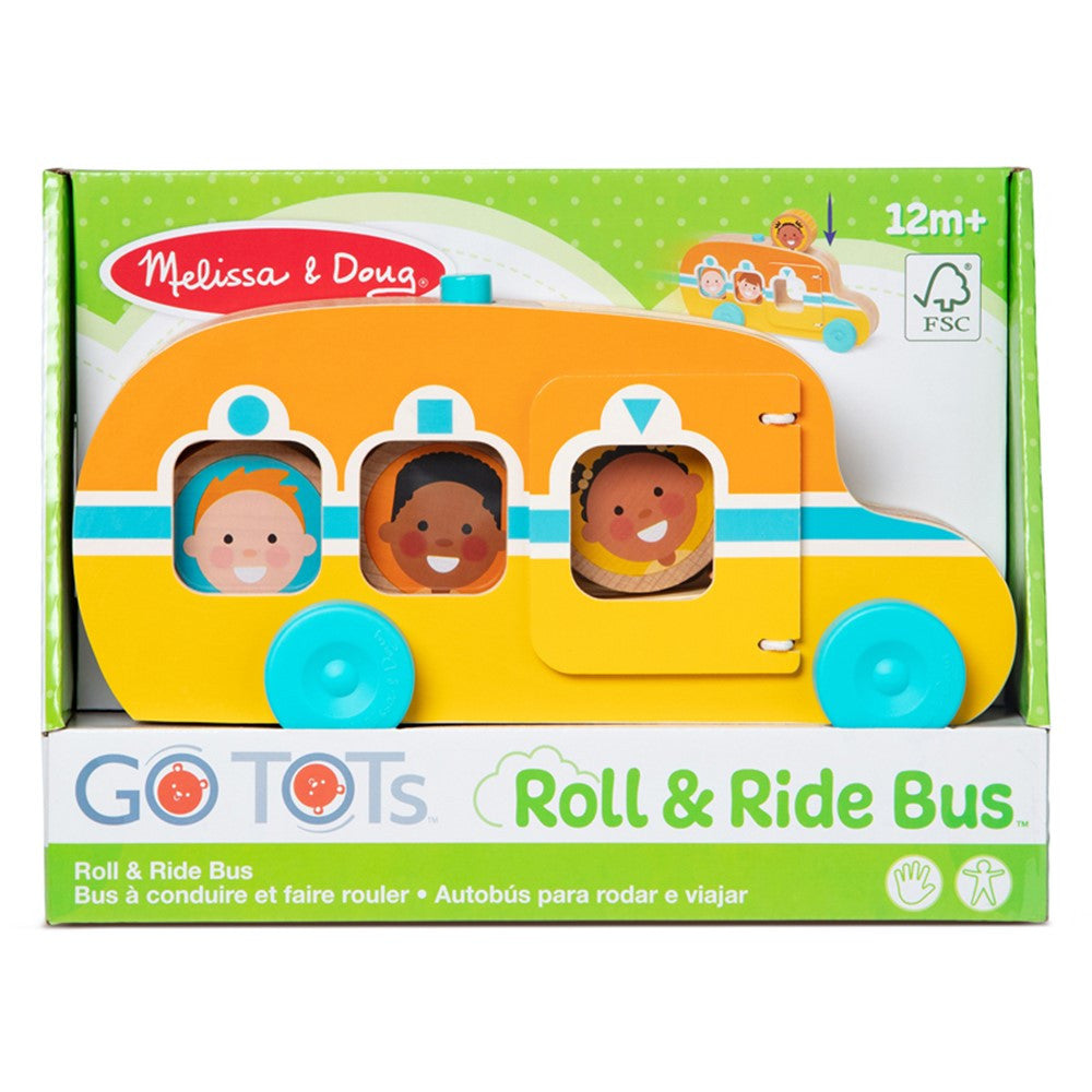 Melissa & Doug<br> Go Tots<br> Roll & Ride Bus