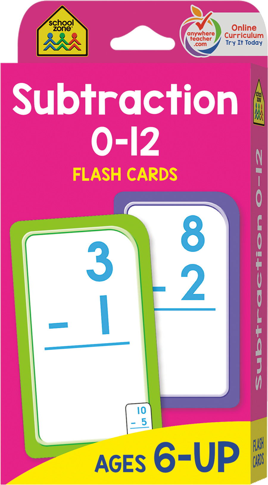 Flash Cards - Subtraction