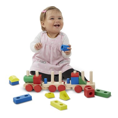 Melissa & Doug<br> Stacking Train