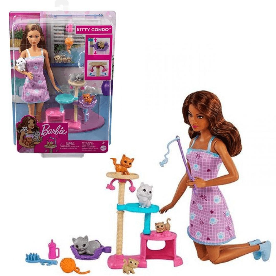 Barbie<br> Playset<br> Kitty Condo